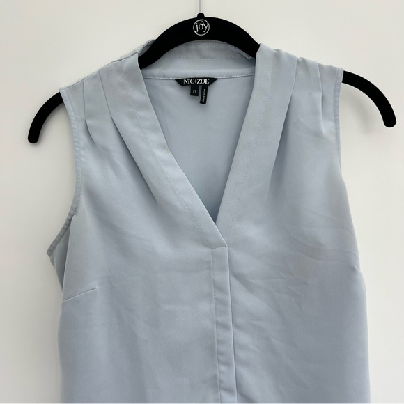 Nick + Zoe Powder Blue Blouse - Picture 4 of 5